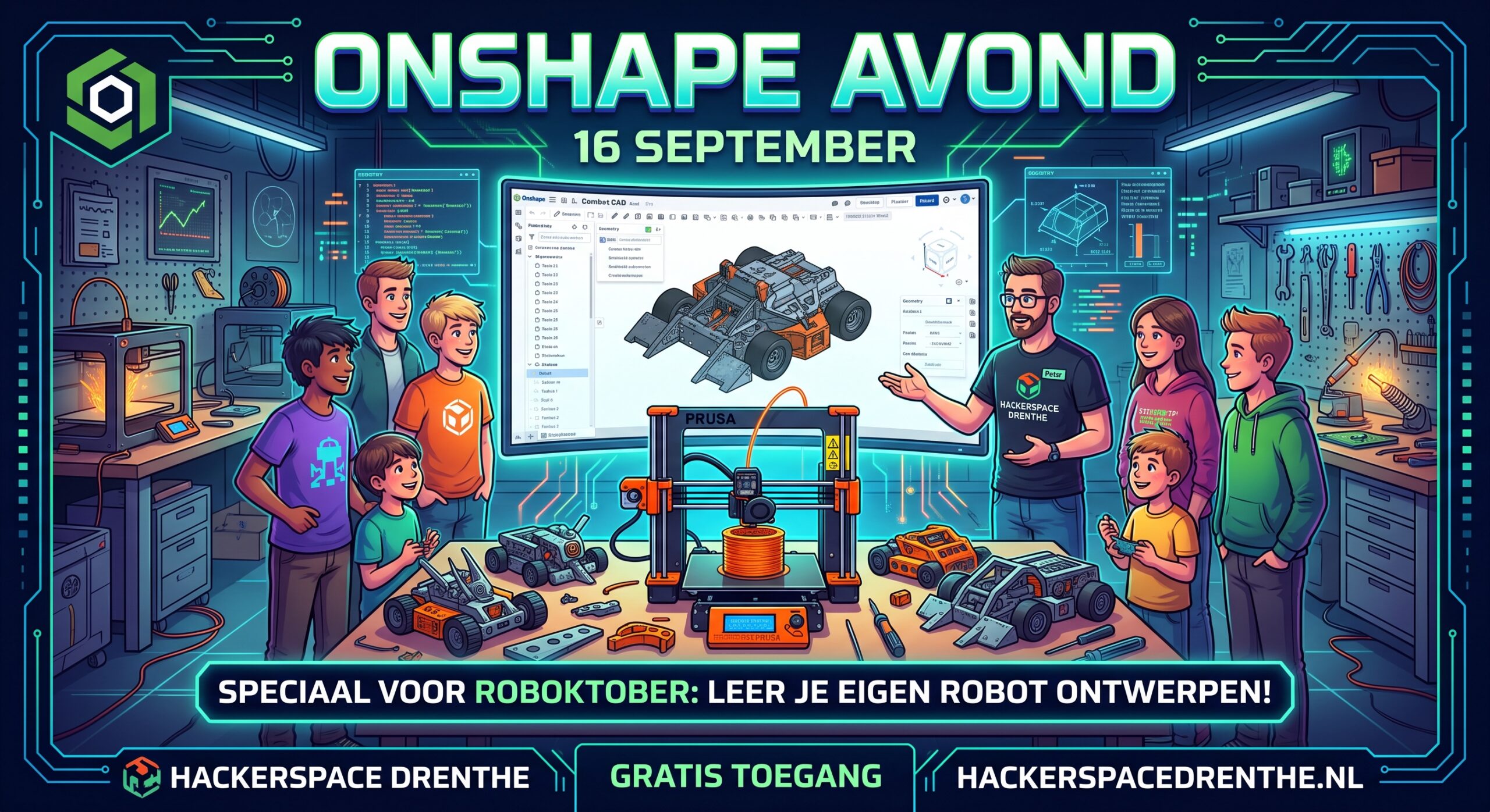 🚀 Ontwerp je eigen 3D-modellen (en robots!) met Onshape