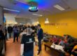 foto van de opening van de hackerspace doo de wethouder, op 1 april 2022